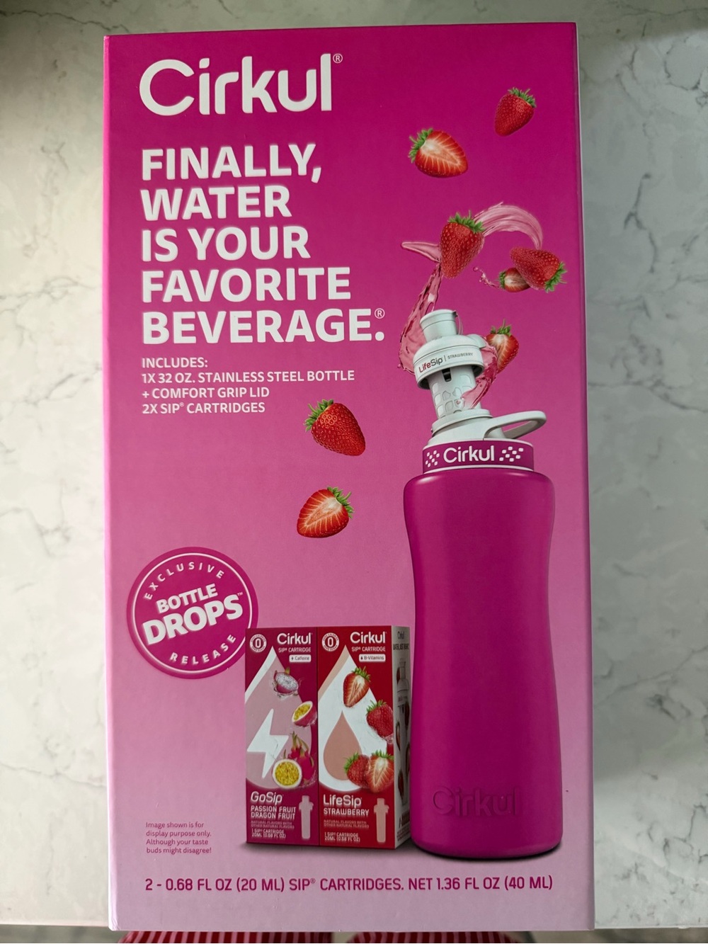 32oz Cirkul Starter Kit Stainless Steel Water Bottle - Picture 2 of 4